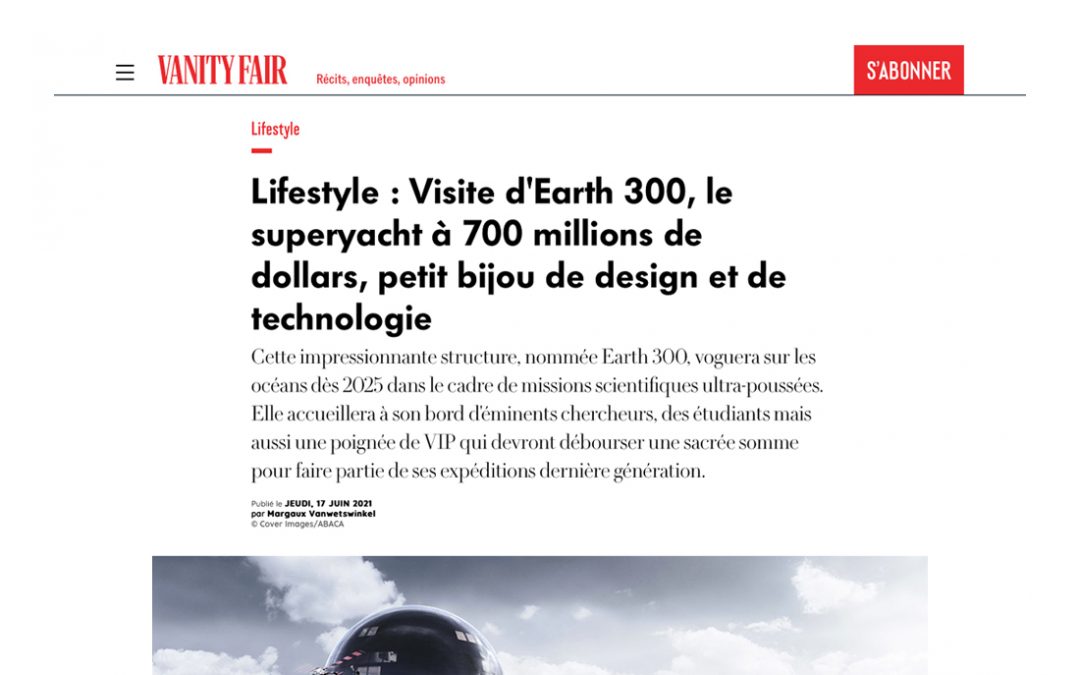 Visite d’Earth 300, le superyacht à 700 millions de dollars, petit bijou de design et de technologie